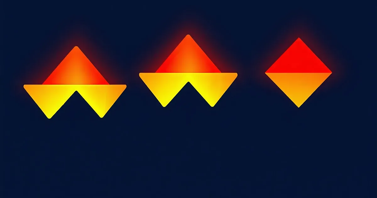 Three warning signals concept illustration for SaaS churn article